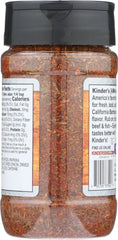 KINDERS: Calis Blackened Rub, 4.2 oz
