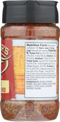 KINDERS: Calis Blackened Rub, 4.2 oz