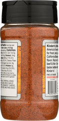 KINDERS: Mild BBQ Rub, 6.5 oz