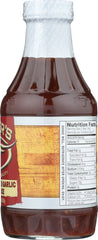 KINDERS: Sauce Barbeque Spicy Roasted Garlic, 19.5 oz