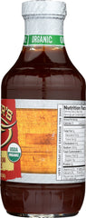 KINDERS: Sauce Bbq Spicy Roasted Garlic Organic, 20 oz