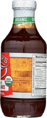 KINDERS: Organic Hot BBQ Sauce, 20.5 oz