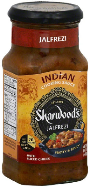 SHARWOODS: Jalfrezi Simmer Sauce, 14.1 oz