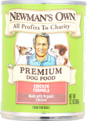 NEWMAN'S OWN: Dog Food Chicken Formula, 12.7 oz