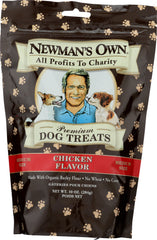 NEWMAN'S OWN: Premium Dog Treats Chicken Medium Size, 10 oz