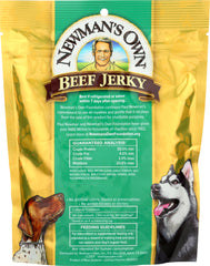 NEWMANS OWN ORGANIC: Dog Treat Beef Jerky Original, 5 oz