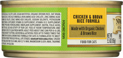 NEWMANS OWN ORGANIC: Cat Can Chicken Brown Rice Organic, 5.5 oz