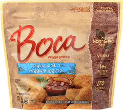 BOCA BURGERS: Original Chik'n Veggie Nuggets, 10 oz