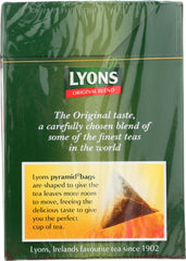 LYONS: Tea Bags 80s, Original, 8.8 oz