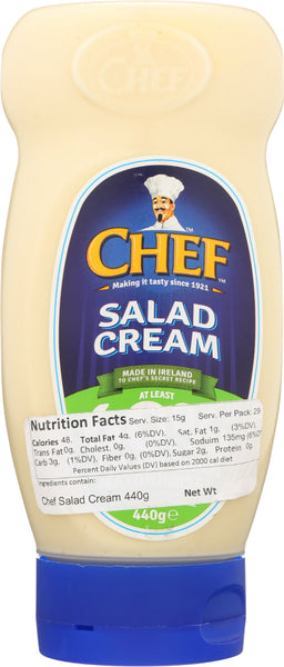 CHEF: Salad Cream Squeez, 15.5 oz