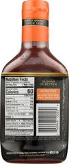 TRAINA: Sauce BBQ Sun Dried Apricot, 17 oz