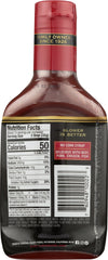 TRAINA: Sauce BBQ Sun Dried Plum, 17 oz