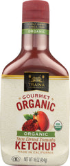 TRAINA: Ketchup Sun Dried Tomato, 16 oz