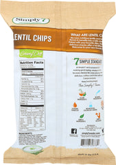 SIMPLY 7: Lentil Chips Creamy Dill Cool And Refreshing, 4 oz