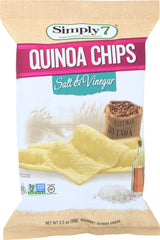 SIMPLY 7: Chip Quinoa Salt & Vinegar, 3.5 oz