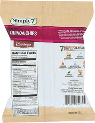 SIMPLY 7: Chip Single Serve Quinoa Barbeque, .8 oz