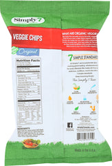 SIMPLY 7: Chip Veggie Original, 3.5 oz