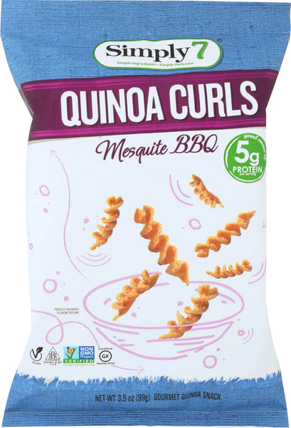 SIMPLY 7: CURLS QUINOA MESQUITE BBQ (3.500 OZ)