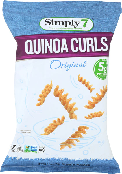 SIMPLY 7: CURLS QUINOA ORIGINAL (3.500 OZ)