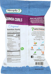 SIMPLY 7: CURLS QUINOA ORIGINAL (3.500 OZ)