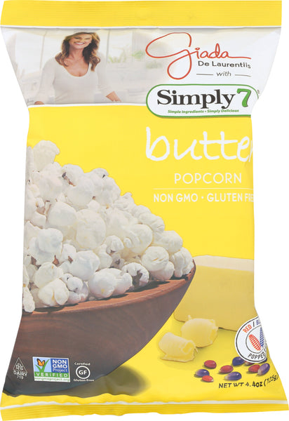 SIMPLY 7: POPCORN BUTTER GIADA (4.400 OZ)