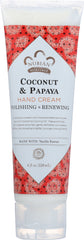 NUBIAN HERITAGE: Hand Cream Coconut Papaya, 4 oz