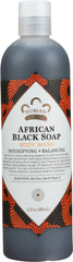 NUBIAN HERITAGE: African Black Soap Body Wash, 13 oz