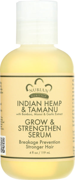 NUBIAN HERITAGE: Hair Serum Indian Hemp, 4 oz