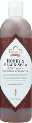 NUBIAN HERITAGE: Body Wash Honey & Black Seed, 13 oz