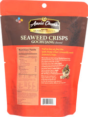 ANNIE CHUN'S: Gochujang Flavored Seaweed Crisps, 1.27 oz