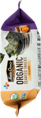 ANNIE CHUNS: Organic Seaweed Snacks Sesame, 0.35 oz