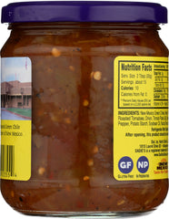 SADIE: Salsa Hot Roasted Green Chile, 16 oz