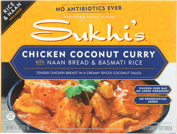 SUKHIS: Chicken Coconut Curry, 11 oz