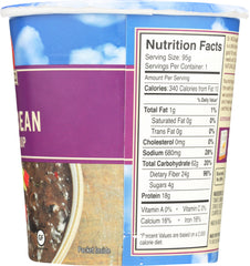 DR MCDOUGALLS: Big Cup Vegan Soup Black Bean and Lime, 3.4 oz