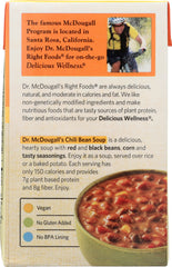DR MCDOUGALLS: Chili Bean Soup, 18 oz