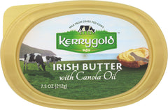 KERRYGOLD: Irish Butter with Canola Oil, 7.5 oz