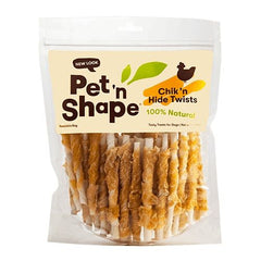 Pet 'n Shape 100% Natural Chicken Hide Twists