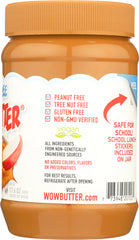 WOWBUTTER: Creamy Peanut Free Spread, 17.6 oz