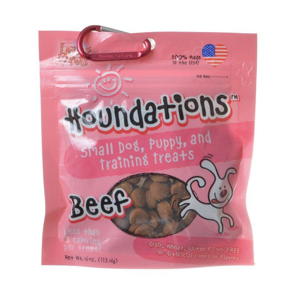 Loving Pets Houndations Training Treats - Beef