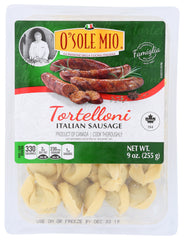 O'SOLE MIO: Tortelloni ItIalian Sausage, 9 oz