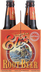 CAPTAIN E: Soda Root Beer 4 Pack, 48 fo