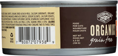 CASTOR & POLLUX: Cat Food Can Organic Chicken Pate, 5.5 oz