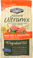 CASTOR & POLLUX: Natural Ultramix Grain-Free And Poultry-Free Salmon Recipe 15 Lb