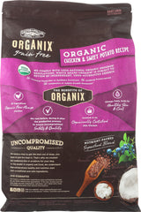 CASTOR & POLLUX: Organix Grain Free Organic Chicken & Sweet Potato Recipe 10 Lb