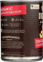 CASTOR & POLLUX: Dog Food Can Organic Grain Free Chicken Vegetable, 12.7 oz