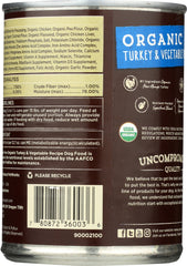 CASTOR & POLLUX: Dog Food Can Organic Grain Free Turkey Vegetable, 12.7 oz
