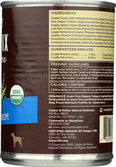 CASTOR & POLLUX: Dog Food Can Organic Grain Free Turkey Vegetable, 12.7 oz