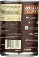 CASTOR & POLLUX: Organix Grain Free Turkey with Carrot & Potato Canned Dog Food, 12.7 oz