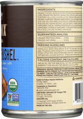 CASTOR & POLLUX: Organix Butcher & Bushel Grain Free Shredded Chicken Dinner Adult Canned Dog Food, 12.7 oz