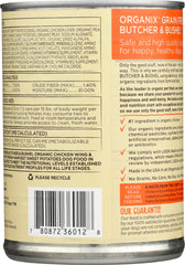 CASTOR & POLLUX: Dog Food Can Organic Butcher and Bushel Chicken Wing, 12.7 oz